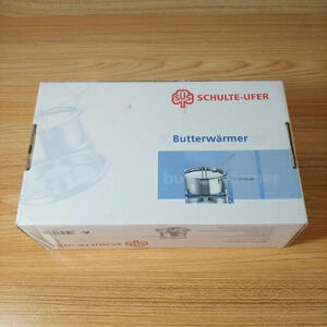 Schulte-Ufer Butter Warmer‎  Pot Stainless Steel Made In Germany Camping Hiking